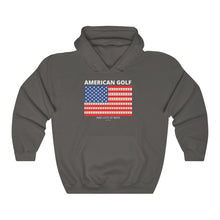 Load image into Gallery viewer, American Golf w/ Beer Mugs - Unisex Heavy Blend™ Hooded Sweatshirt