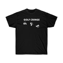 Load image into Gallery viewer, Golf Cringe Crashing Carts White - Unisex Ultra Cotton Tee