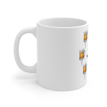 Load image into Gallery viewer, 8 Beer Handicap - Mugs on Tees - Mug 11oz