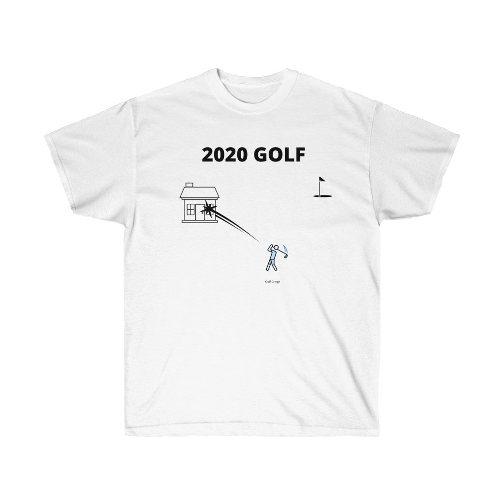 2020 Golf w/ Black Print - Unisex Ultra Cotton Tee